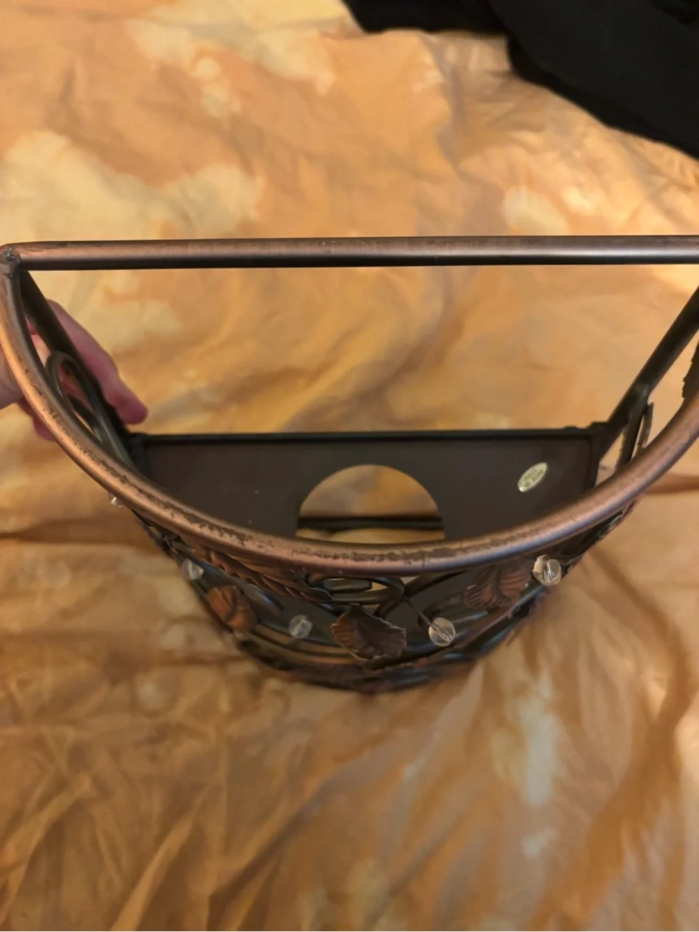 Copper Leaf Wall Sconce - Home Accents